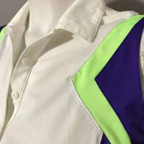 SOLD❌❌❌ Sport Womens Golf White Sleeveless Top Sz-Small - Picture 8 of 9